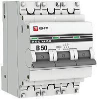 Выключатель автоматический EKF PROxima ВА47-63 3п 50А B 6кА картинка